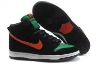 nike dunk sb nouveau mid red vert noir